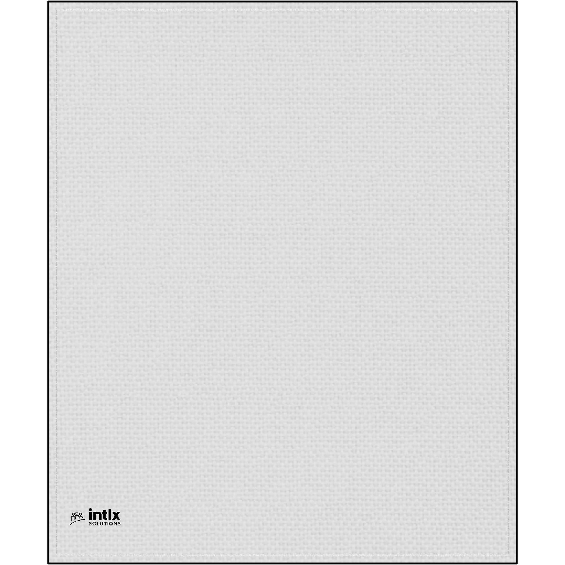 intlx Solutions Embroidered Plush Throw Blanket