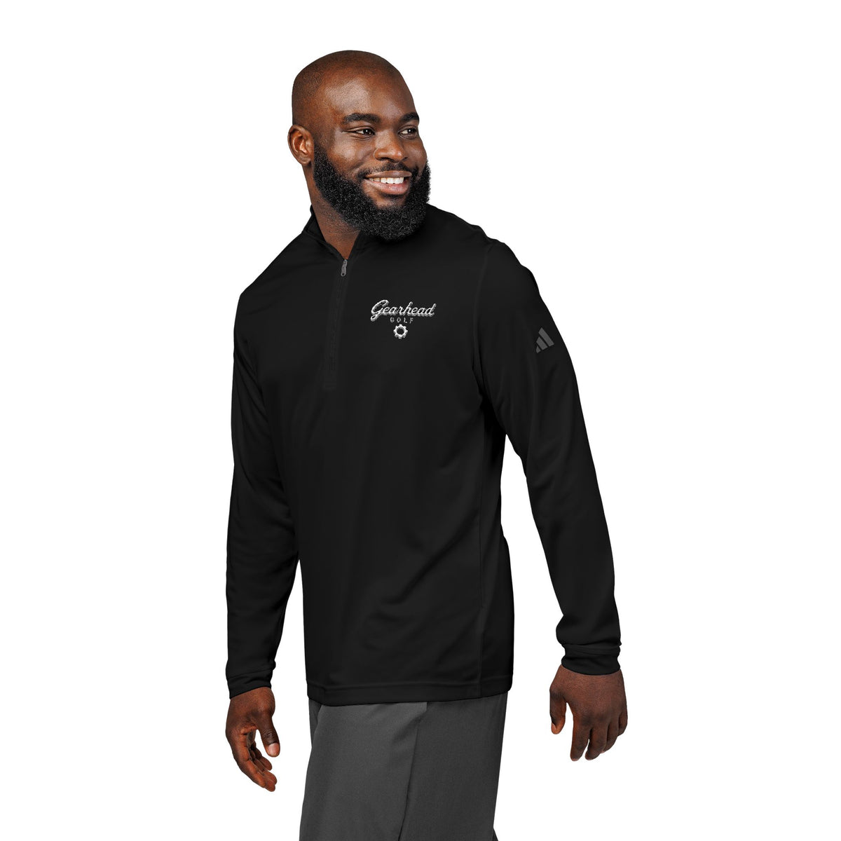 Gearhead Golf Embroidered Quarter-Zip Pullover