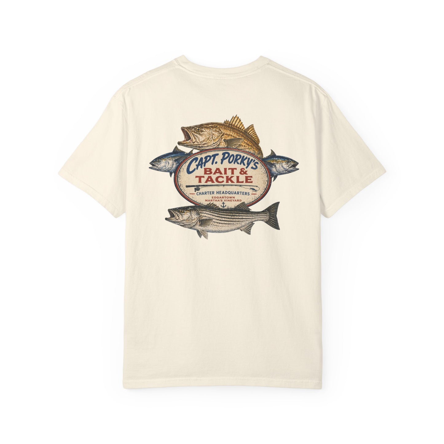 Capt. Porky’s Bait & Tackle Fishing T-Shirt