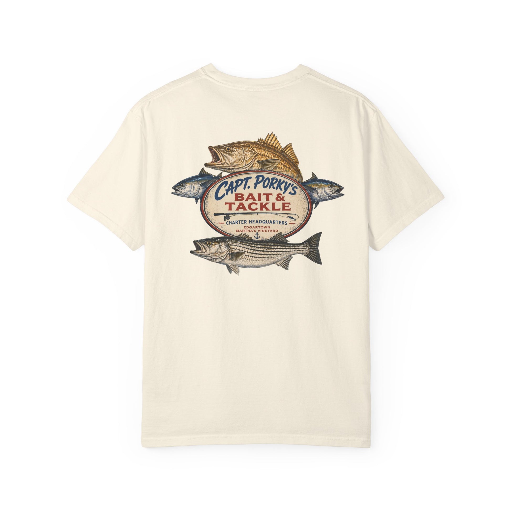 Capt. Porky’s Bait & Tackle Fishing T-Shirt