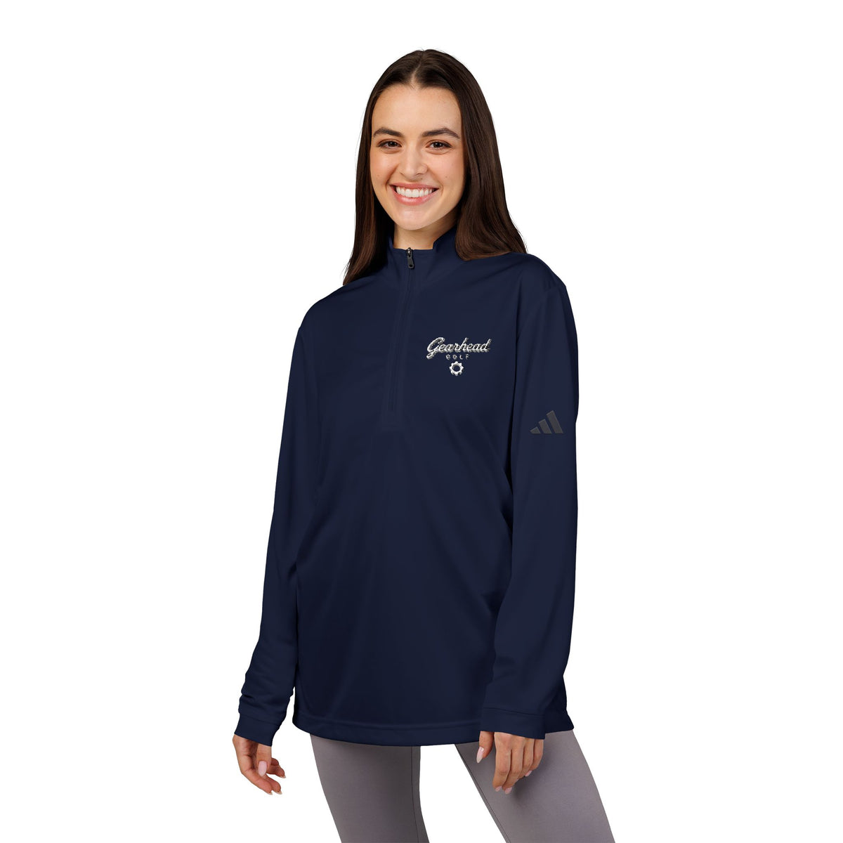 Gearhead Golf Embroidered Quarter-Zip Pullover