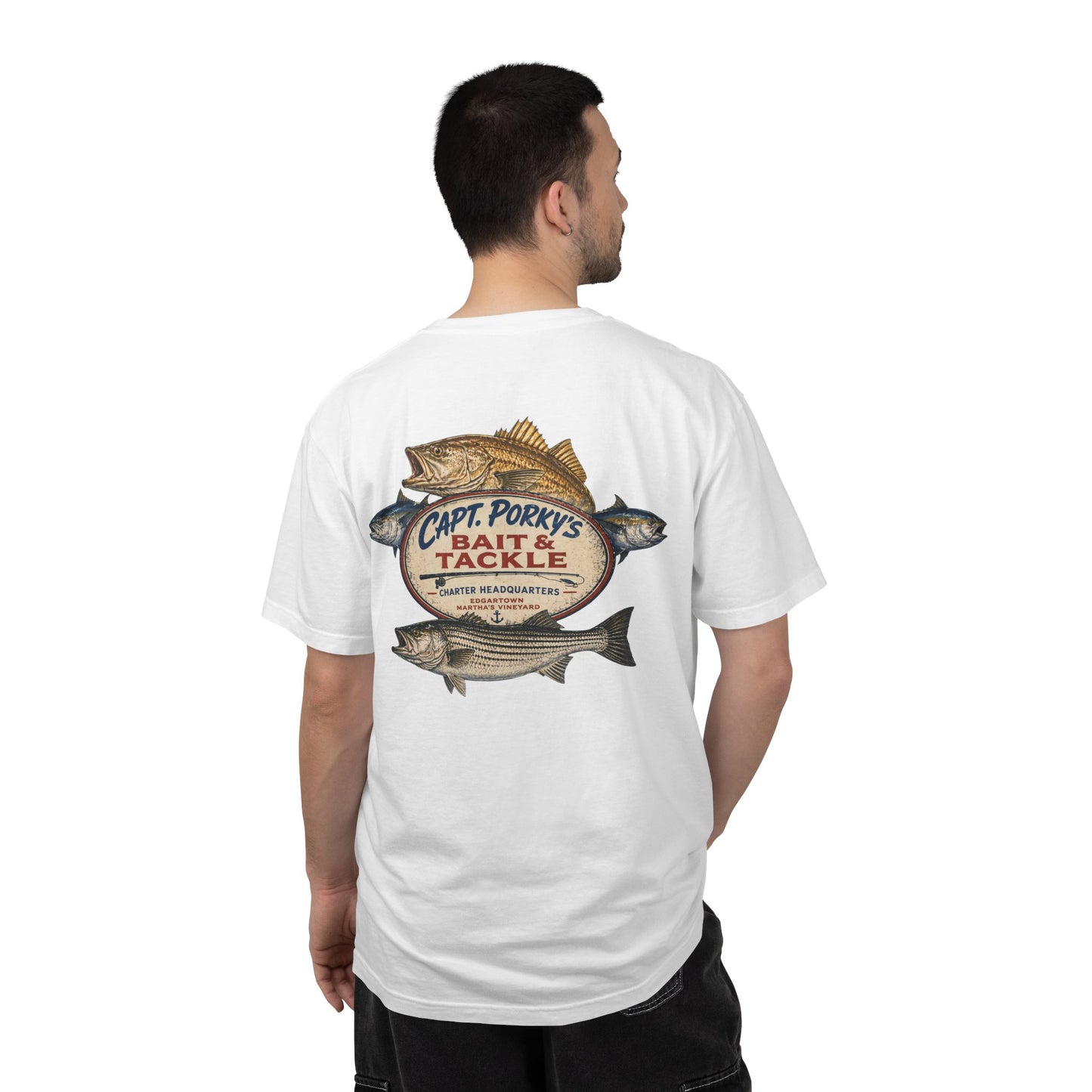 Capt. Porky’s Bait & Tackle Fishing T-Shirt