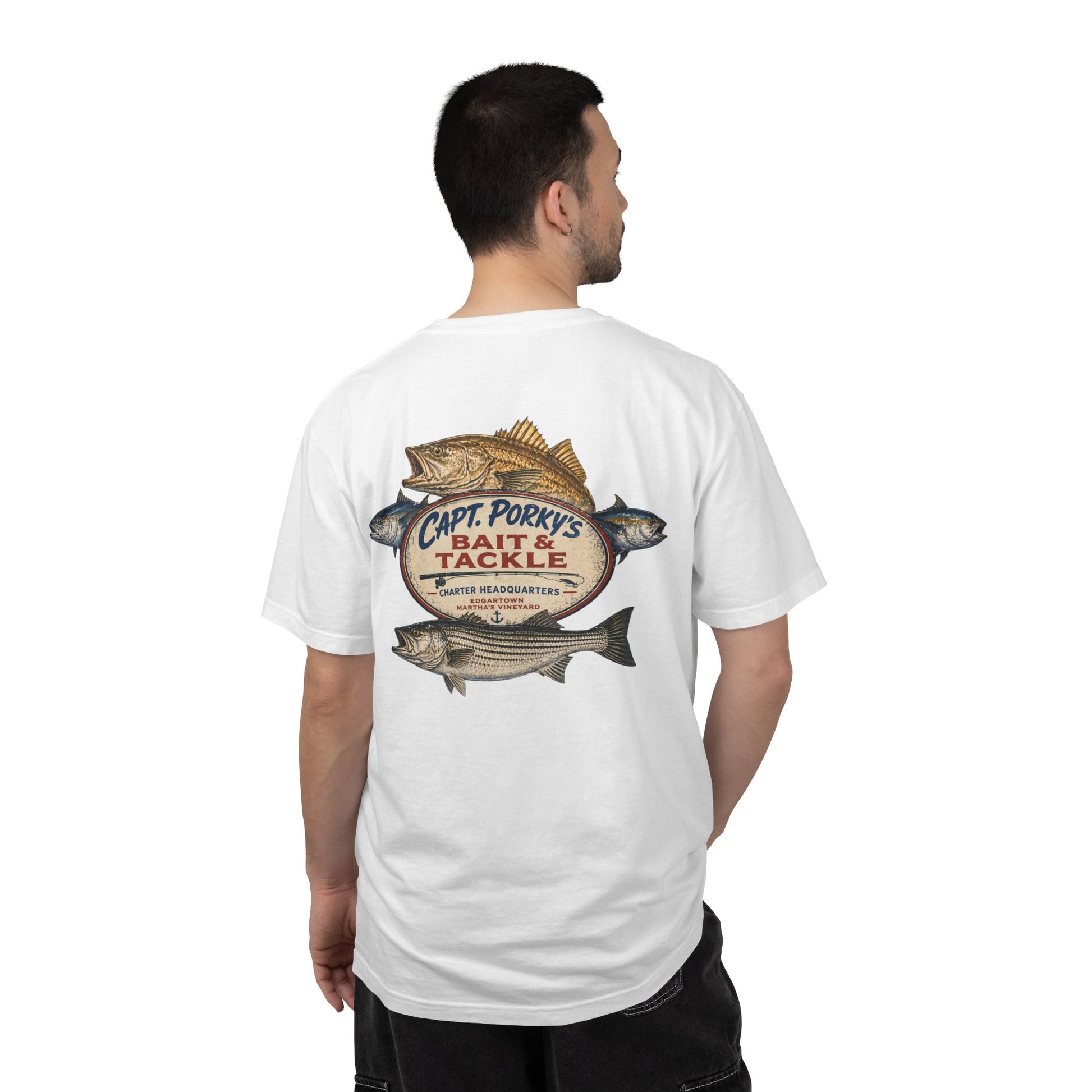 Capt. Porky’s Bait & Tackle Fishing T-Shirt