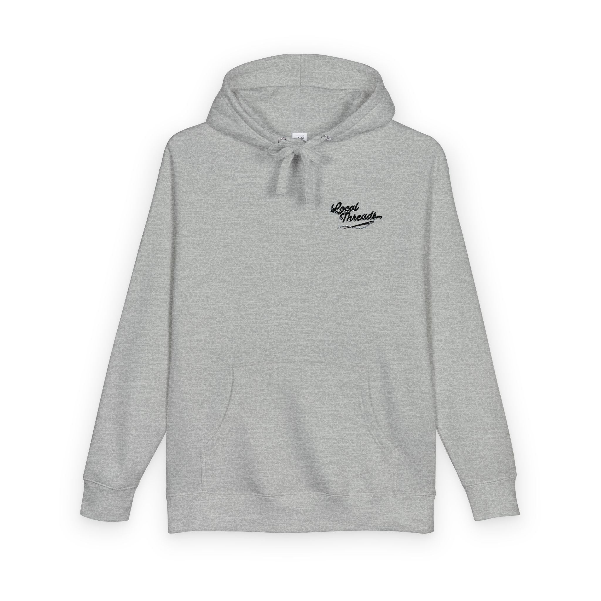 Local Threads Embroidered Cotton String Hoodie