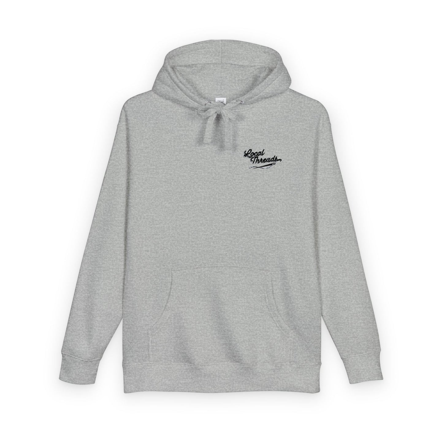 Local Threads Embroidered Cotton String Hoodie