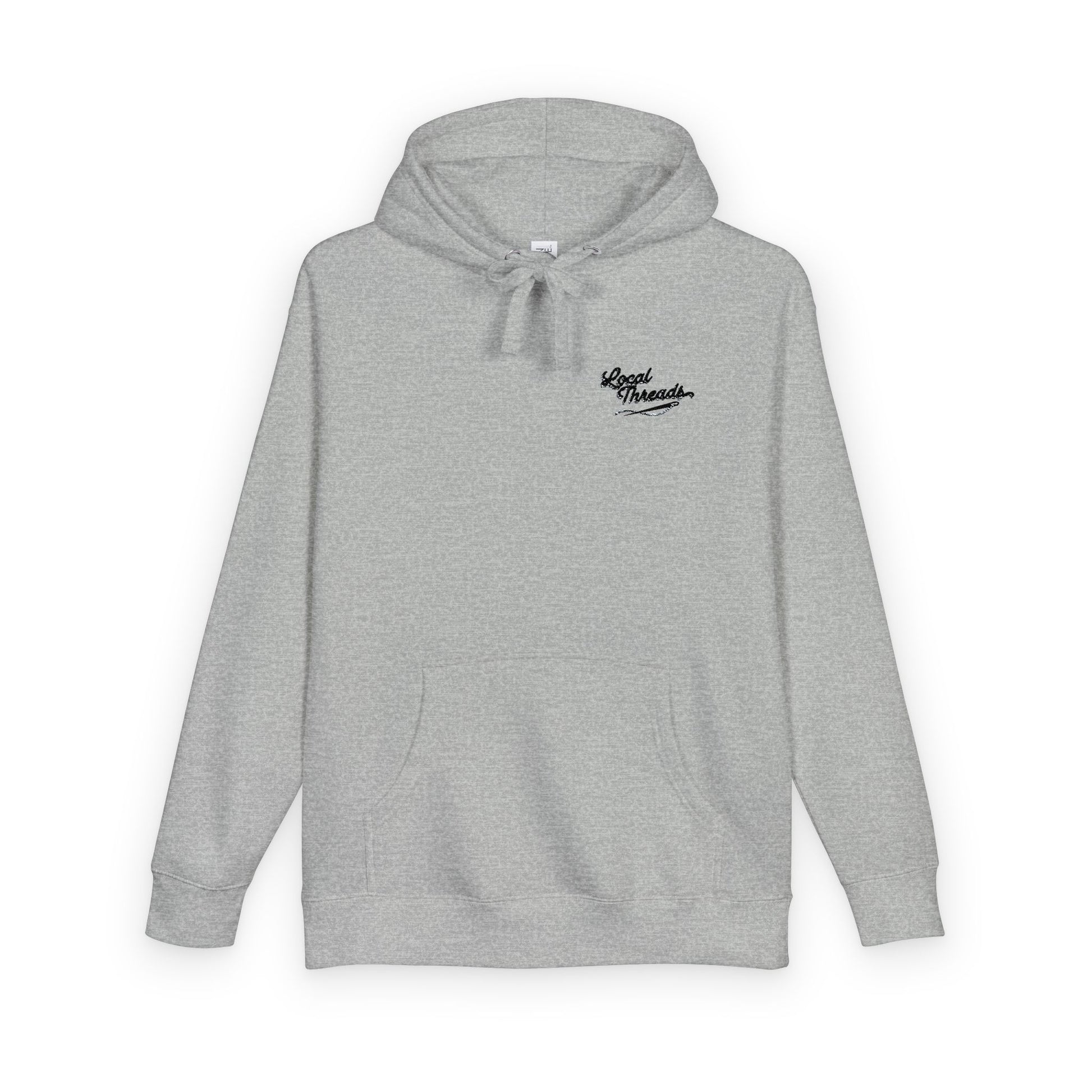 Local Threads Embroidered Cotton String Hoodie