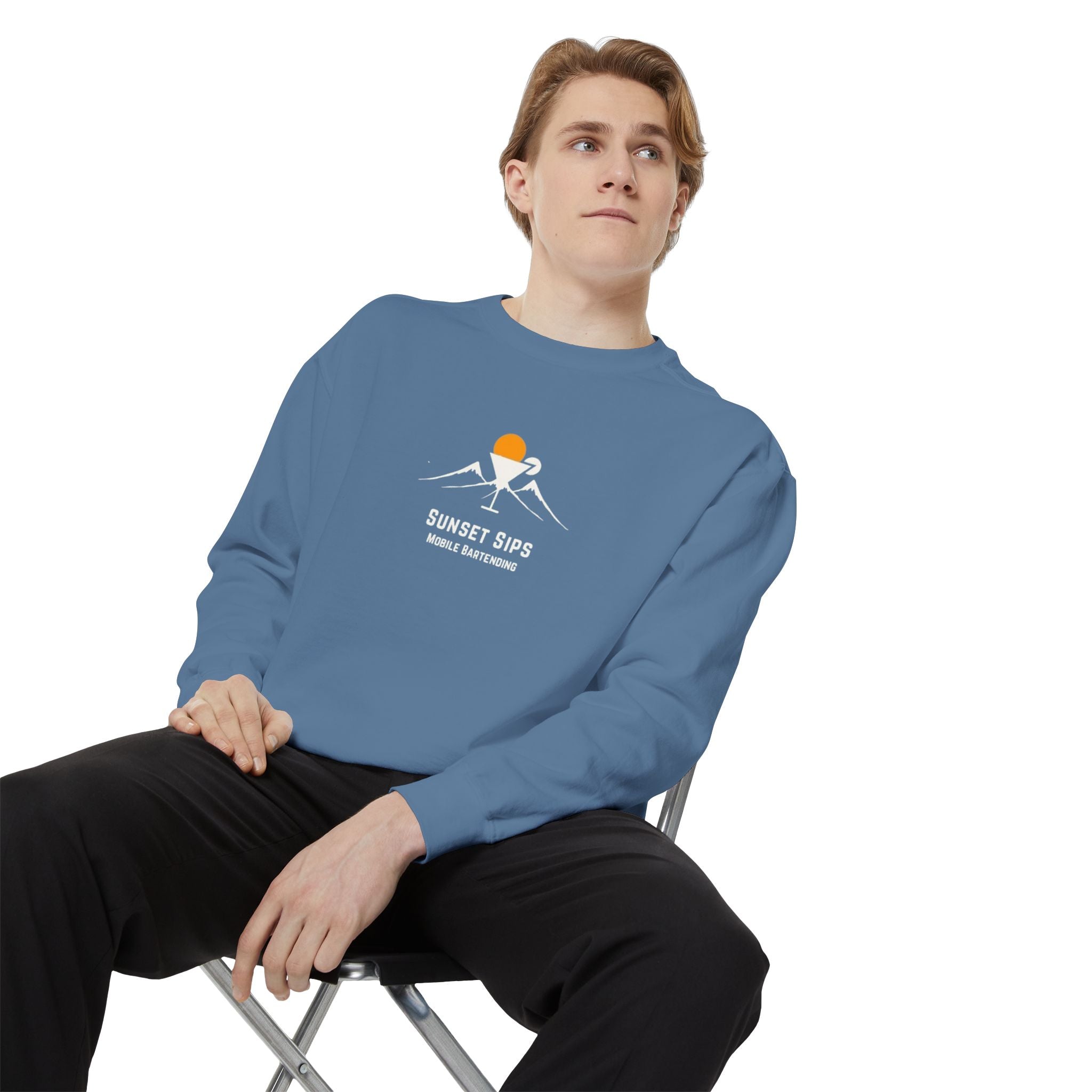 Sunset Sips Mobile Bartending Crewneck