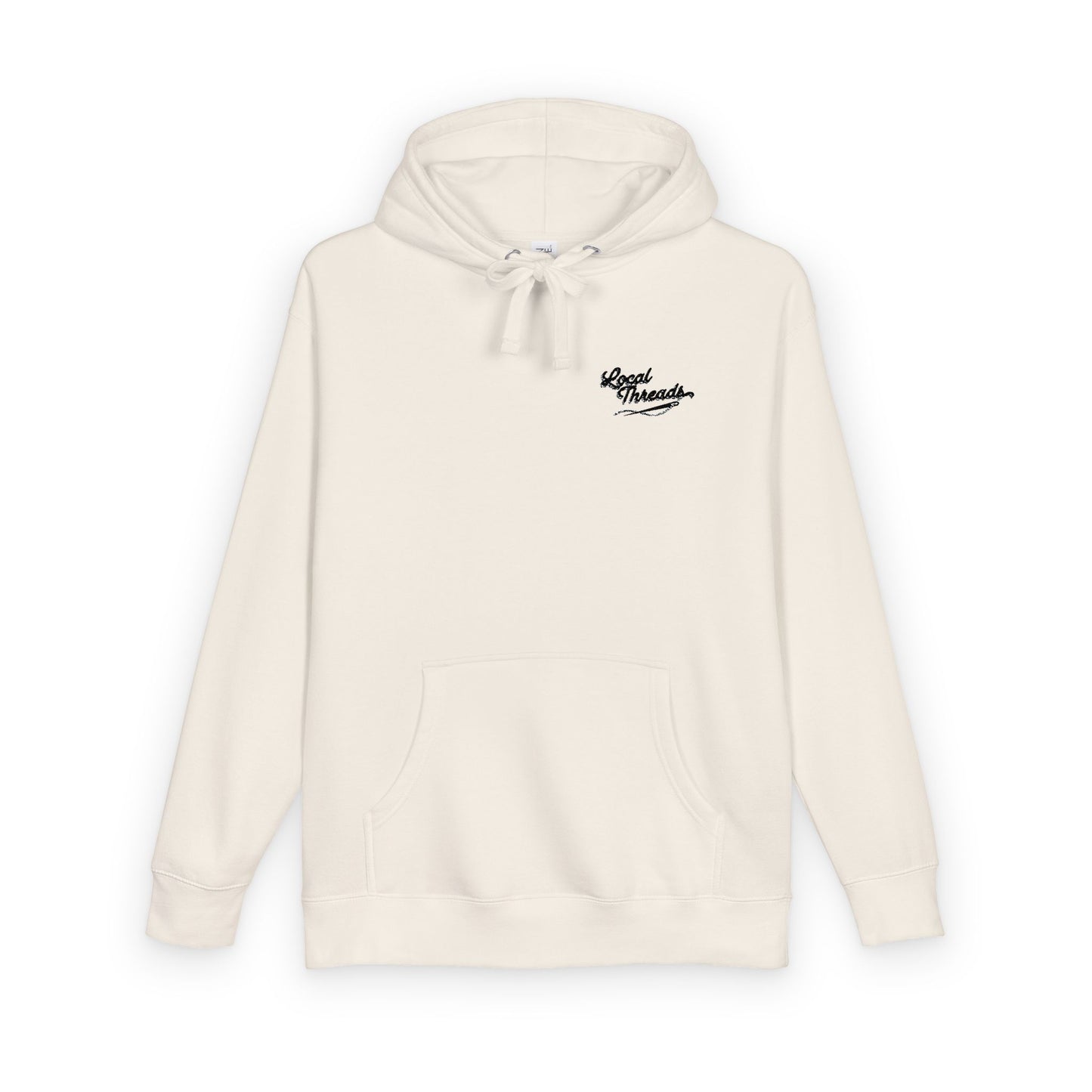 Local Threads Embroidered Cotton String Hoodie