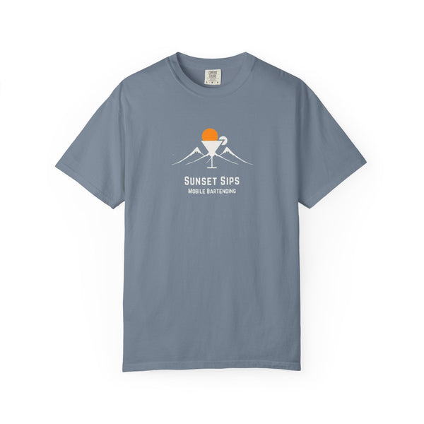 Sunset Sips Mobile Bartending T-Shirt
