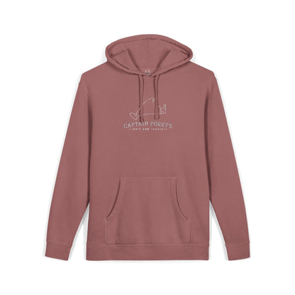Capt. Pork's Bait & Tackle Embroidered Island Hoodie