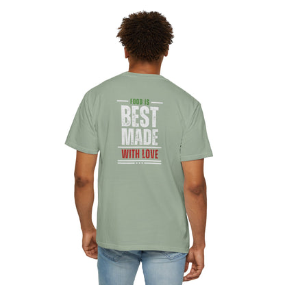 Paisani "Food is Best Made With Love" T-Shirt