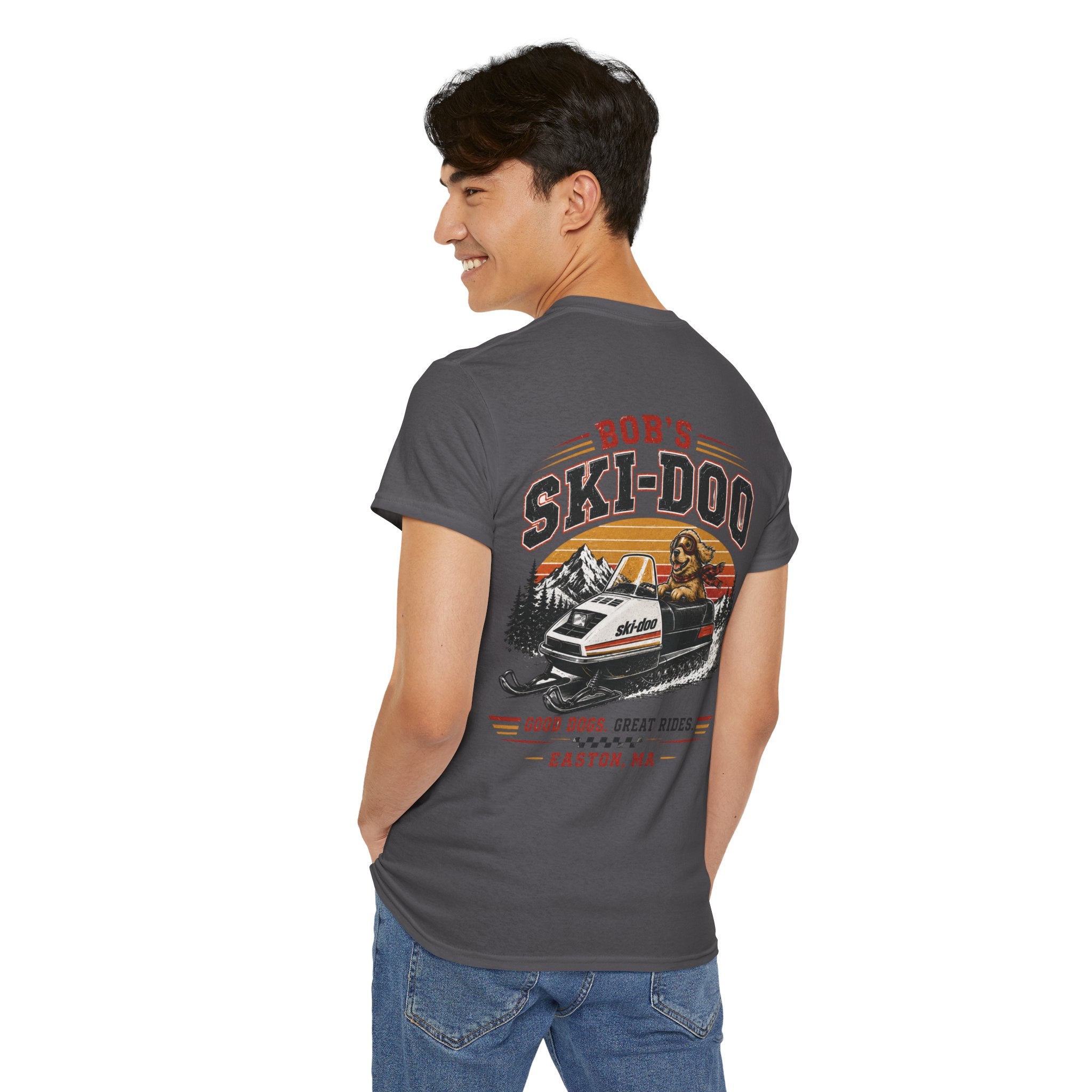 Bob's Ski-Doo Dog Snowmobile T‑Shirt