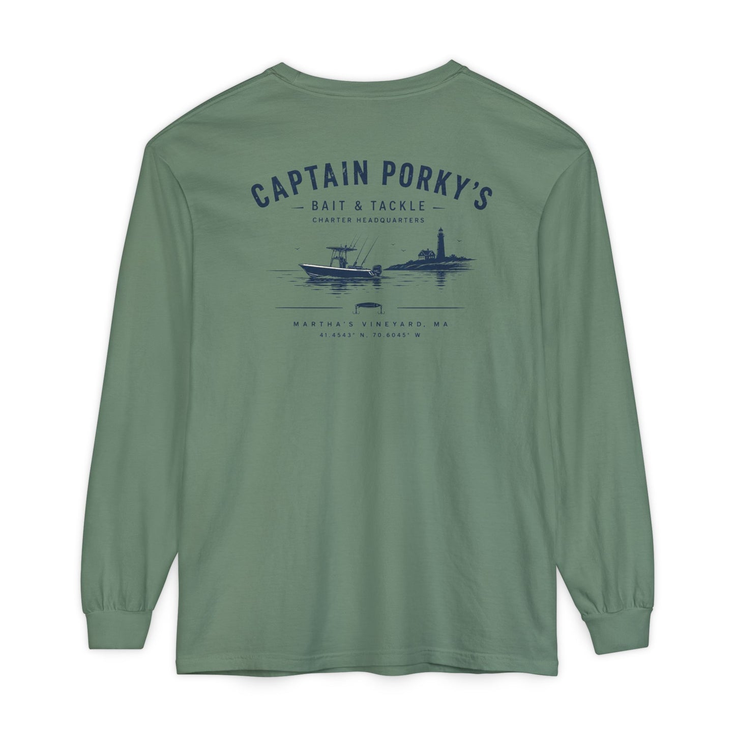 Capt. Porky’s Bait & Tackle West Chop Long Sleeve Tee