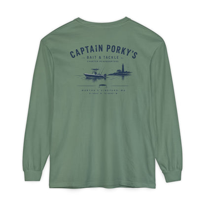 Capt. Porky’s Bait & Tackle West Chop Long Sleeve Tee