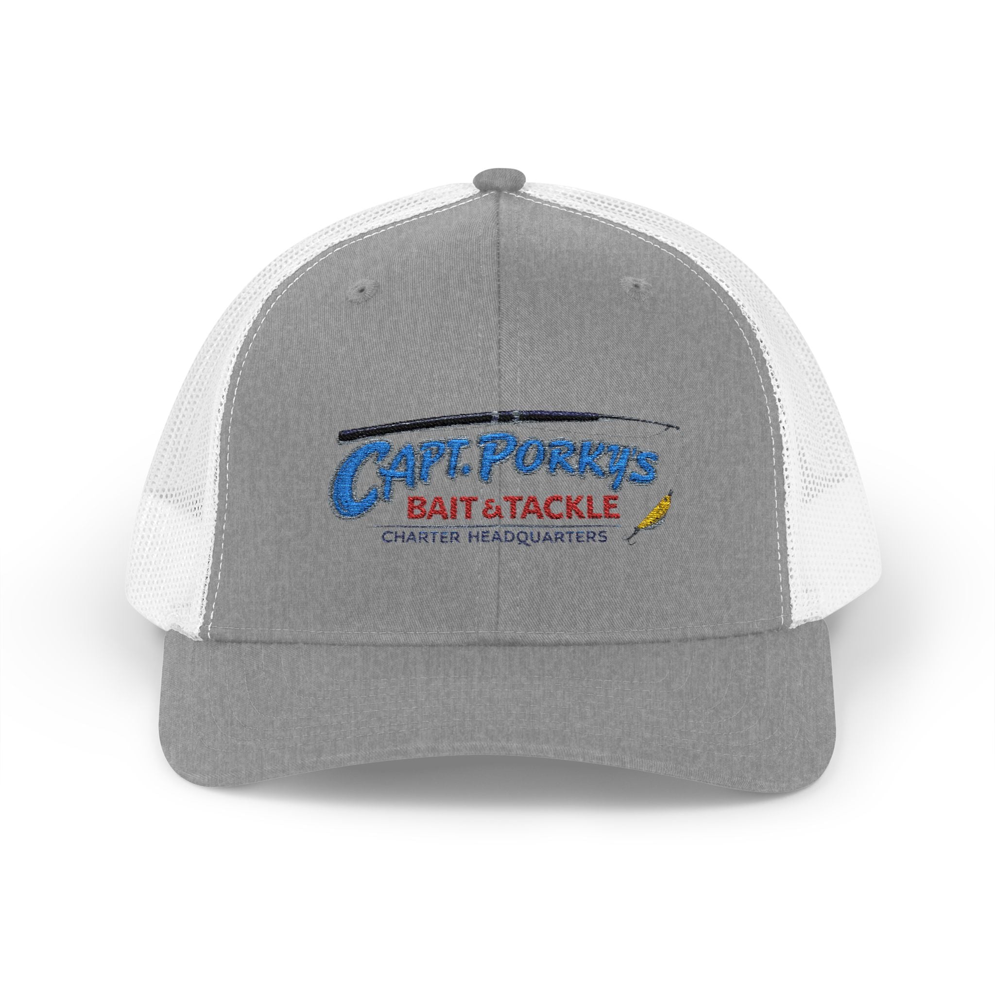 Captain Porky's Bait & Tackle Snapback Trucker Hat