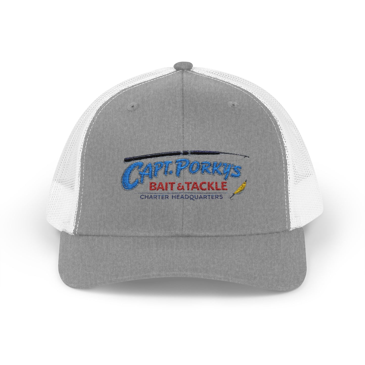 Capt. Porky's Bait & Tackle Snapback Trucker Hat