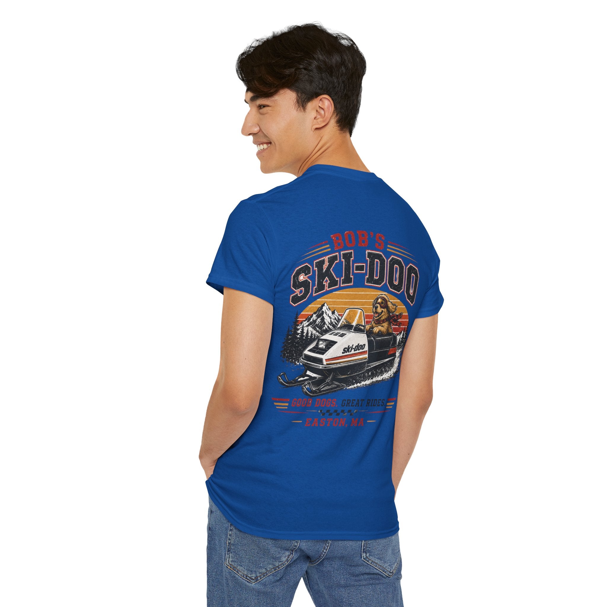 Bob's Ski-Doo Dog Snowmobile T‑Shirt