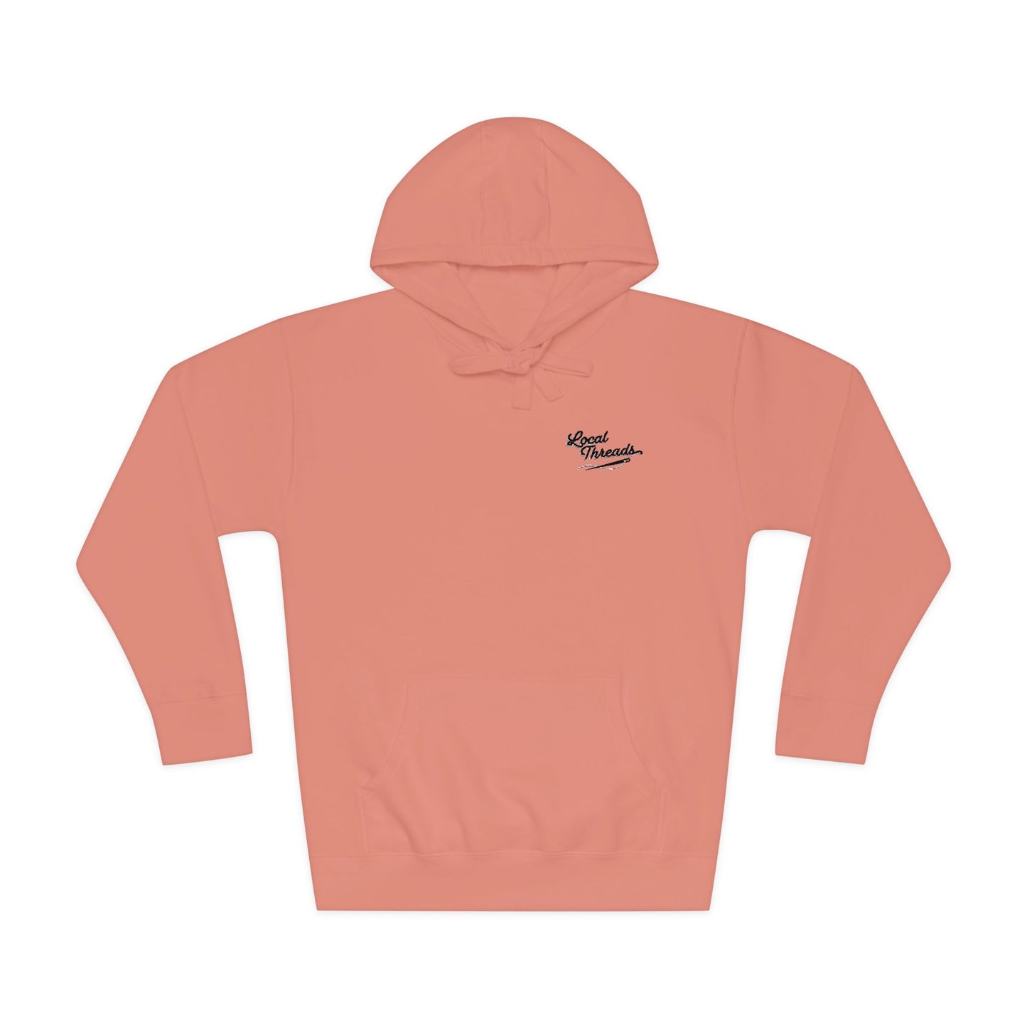 Local Threads Embroidered Cotton String Hoodie