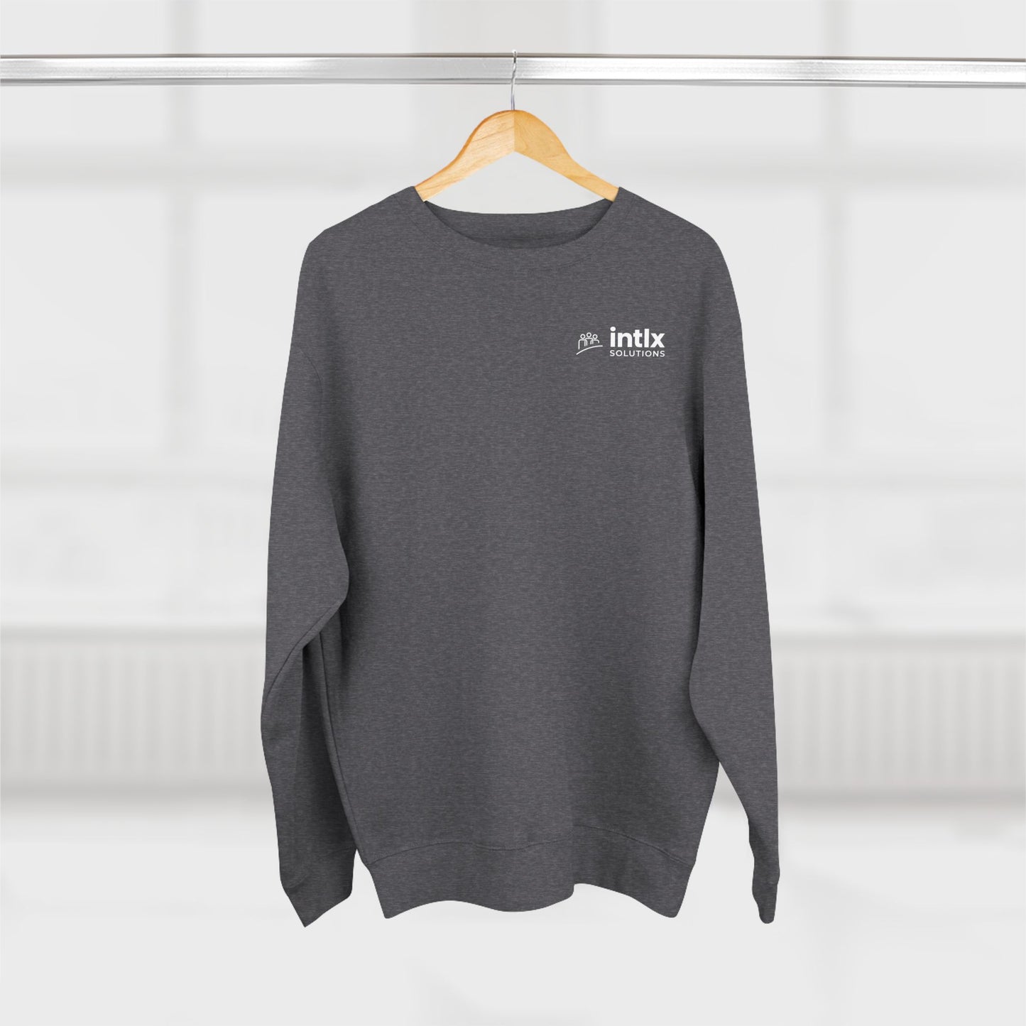 intlx Solutions Crewneck White Logo