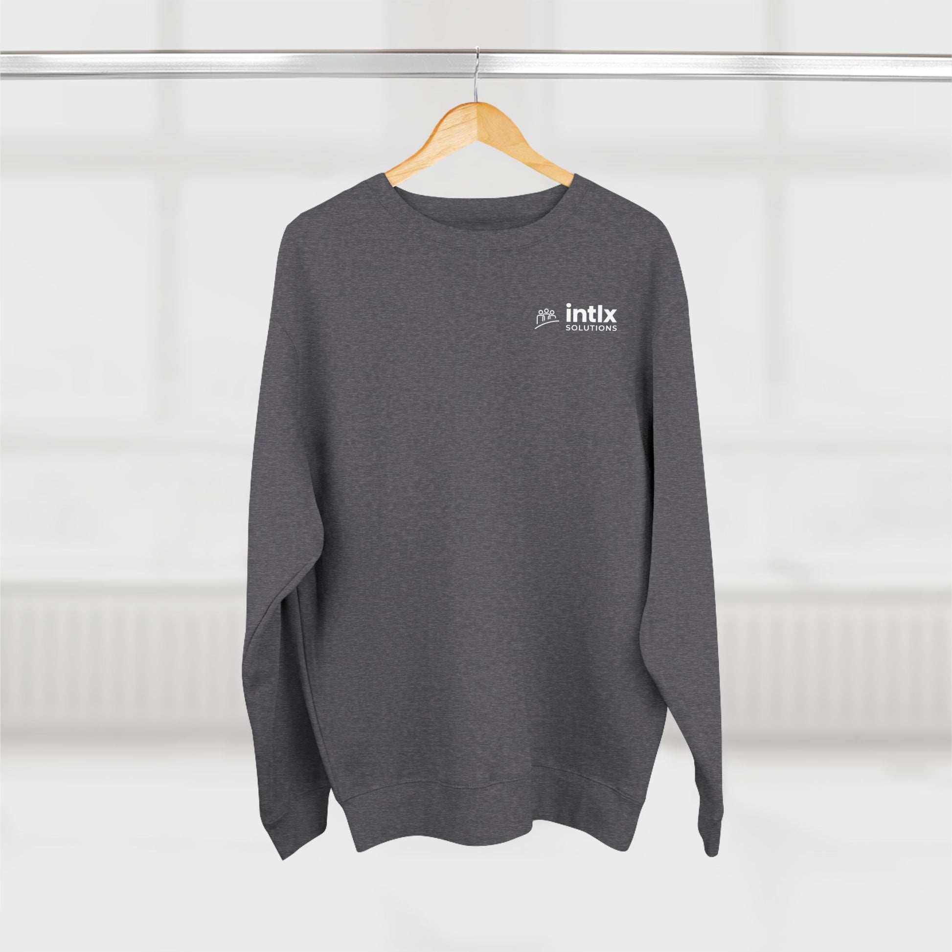 intlx Solutions Crewneck White Logo