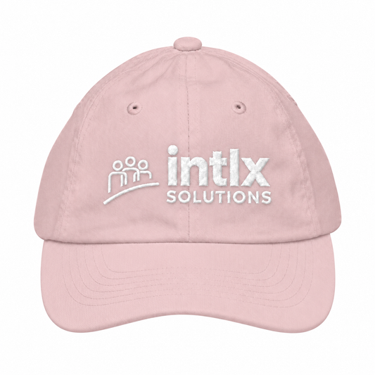 intlx Youth Baseball Cap White Logo