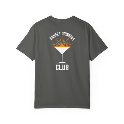 Sunset Sips Mobile Bartending T-Shirt