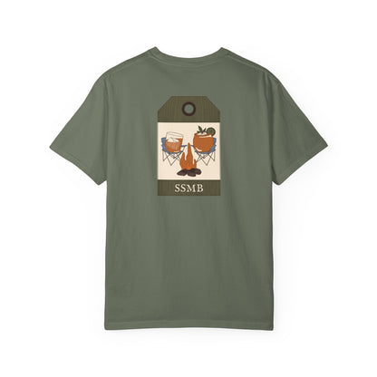 Sunset Sips Vintage Tag T-Shirt