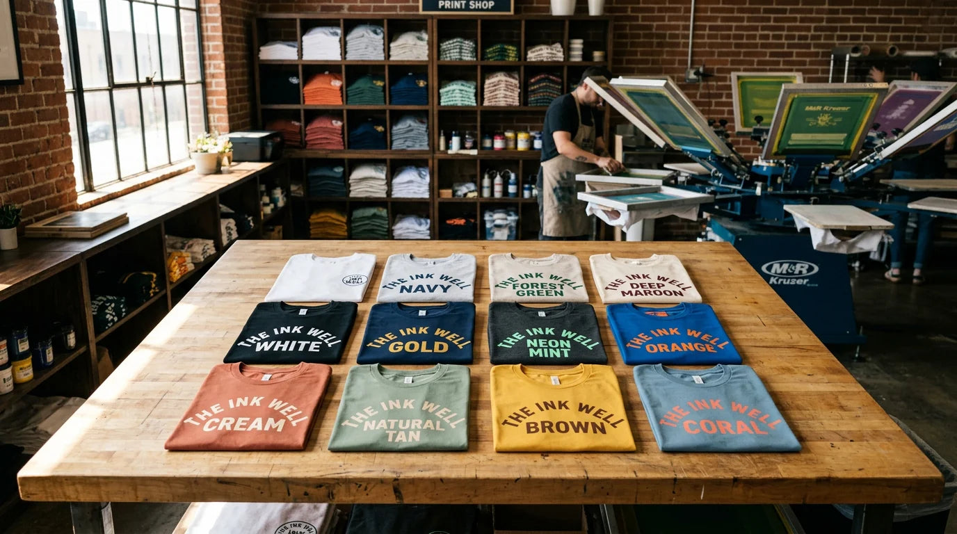 Brand Color and Apparel Matching Guide: Best Shirt Colors for Logos