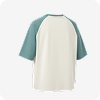Maniac Colourblocked Raglan Sleeves Pure Cotton T-Shirt