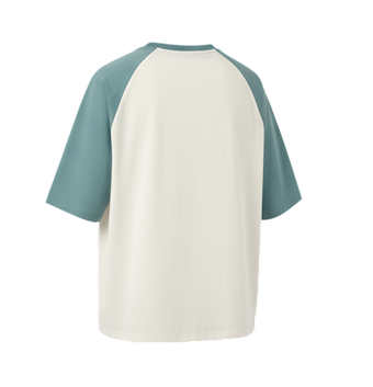 Maniac Colourblocked Raglan Sleeves Pure Cotton T-Shirt